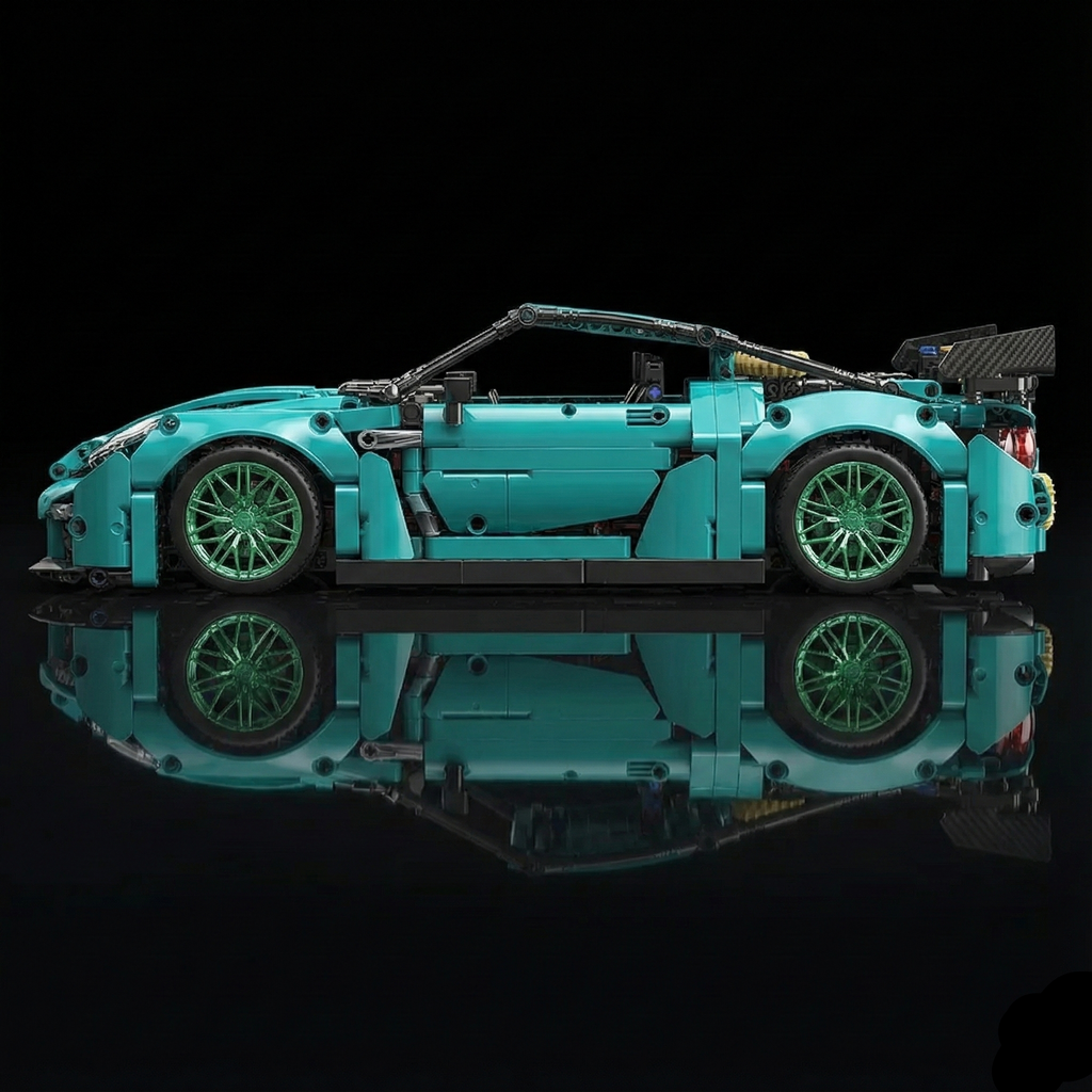 Nissan GTR Blue (1001 pieces)