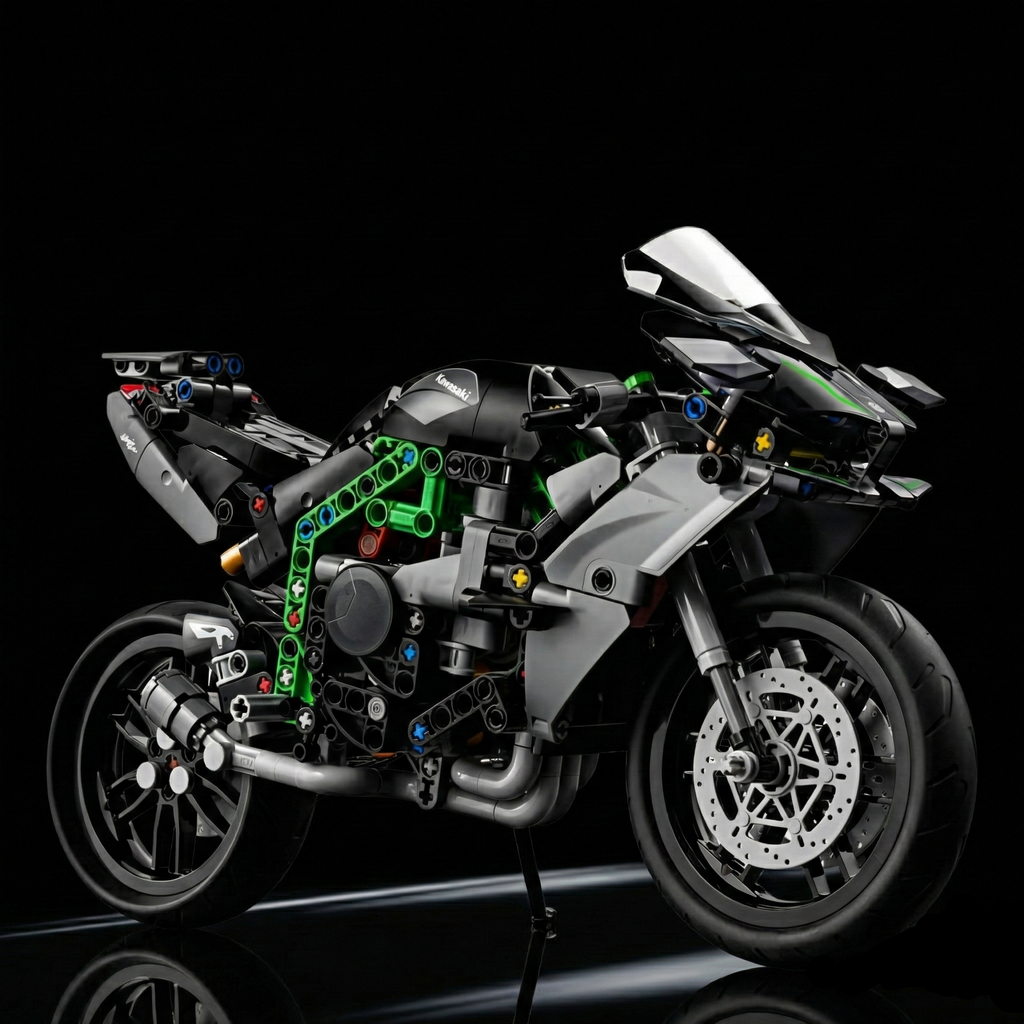 Kawasaki Ninja H2R (643 pieces)