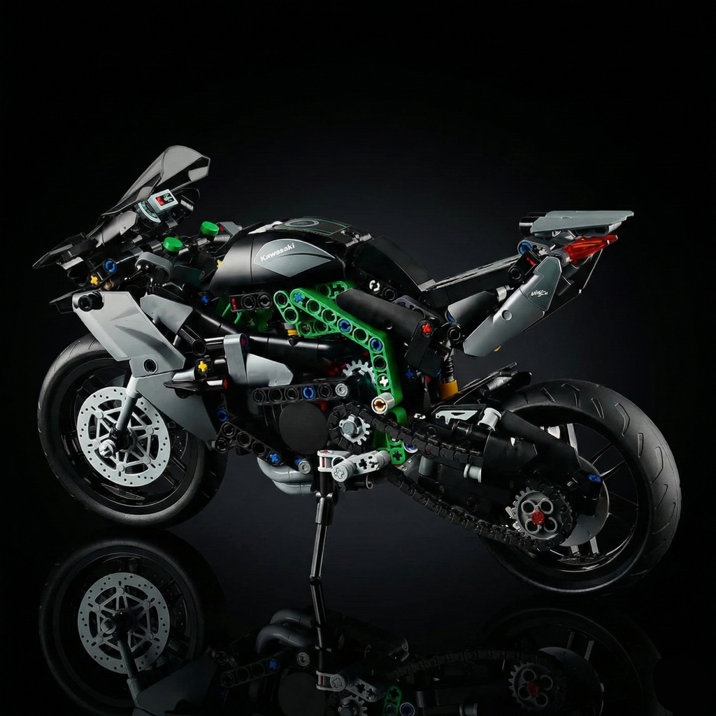 Kawasaki Ninja H2R (643 pieces)