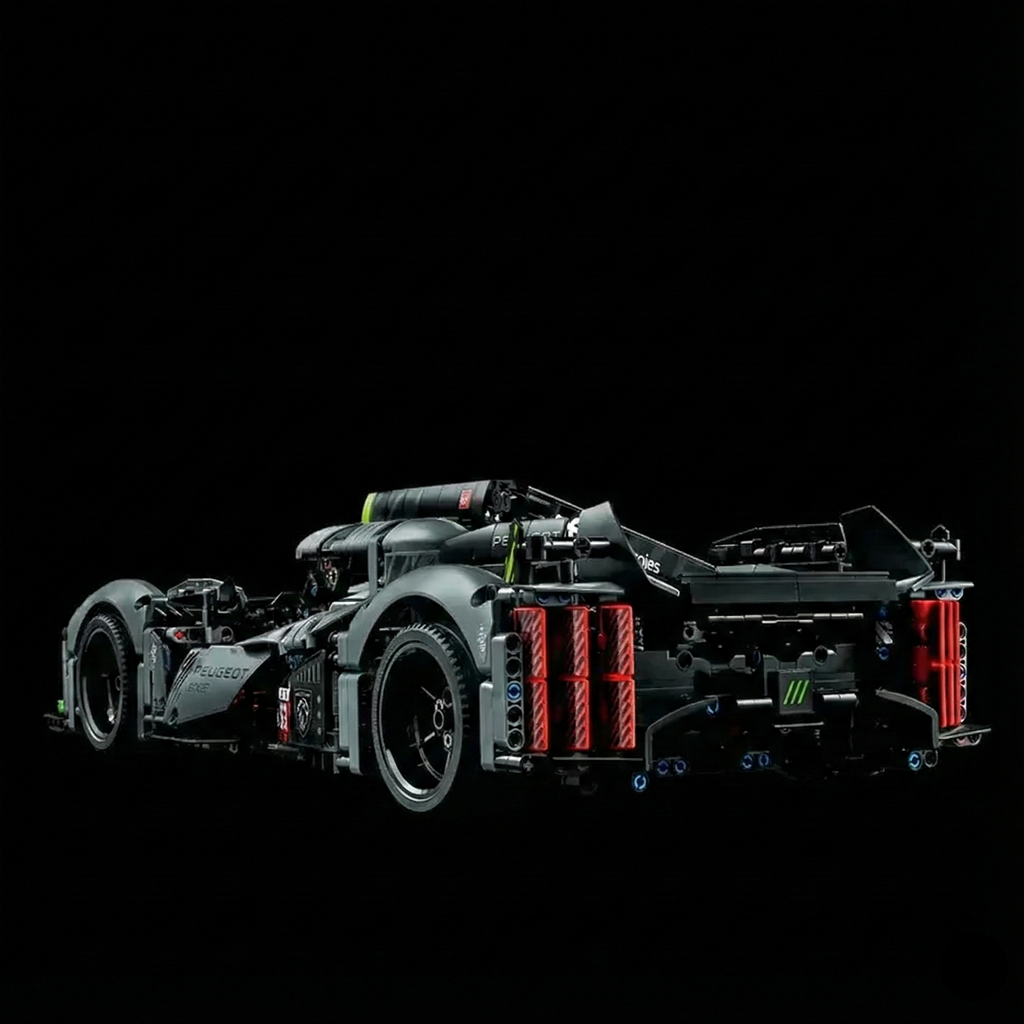 Peugeot 9x8 LeMan Hybrid Hypercar (1775 pieces)