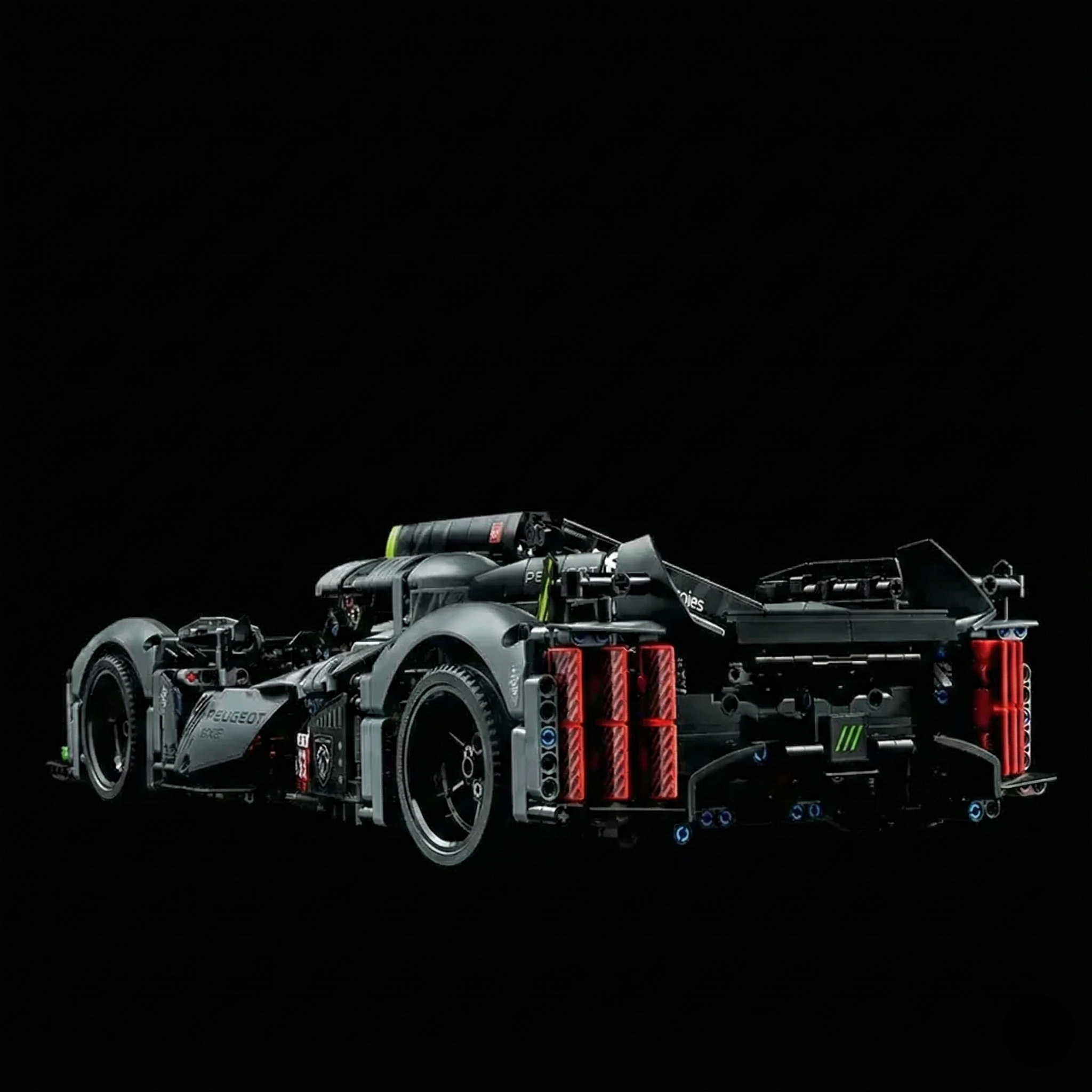 Peugeot 9x8 LeMan Hybrid Hypercar (1775 pieces)