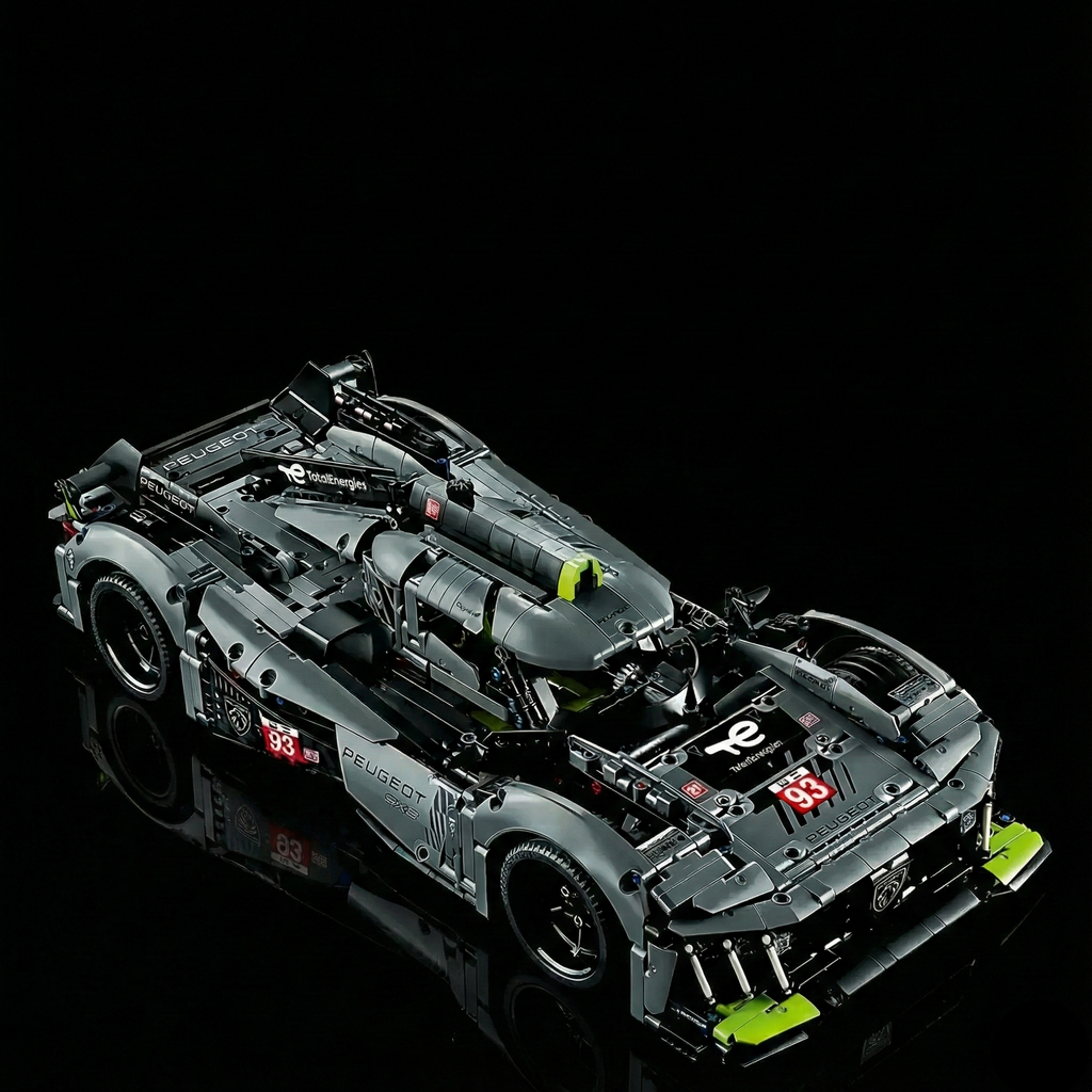 Peugeot 9x8 LeMan Hybrid Hypercar (1775 pieces)