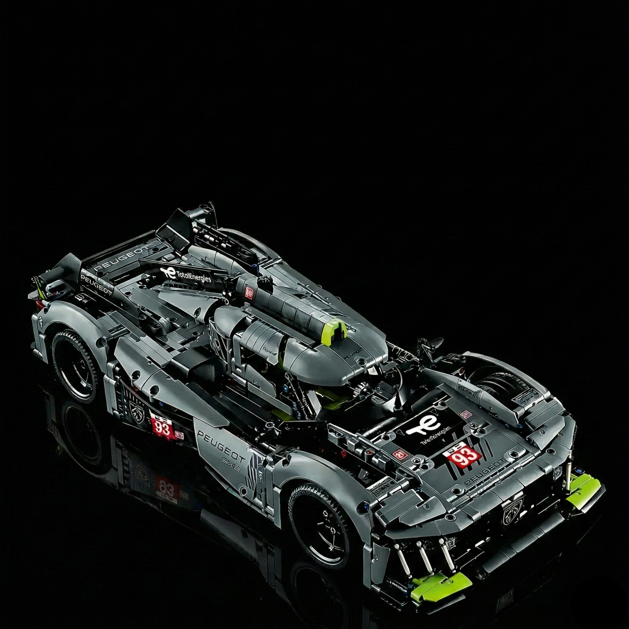 Peugeot 9x8 LeMan Hybrid Hypercar (1775 pieces)